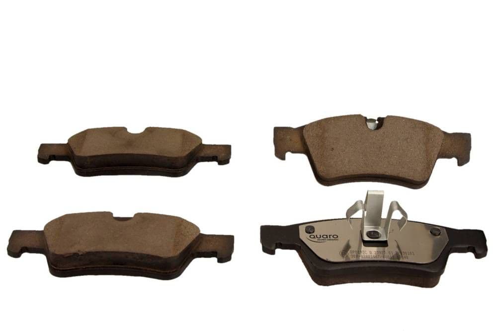 set placute frana,frana disc QUARO SILVER CERAMIC QP8193C