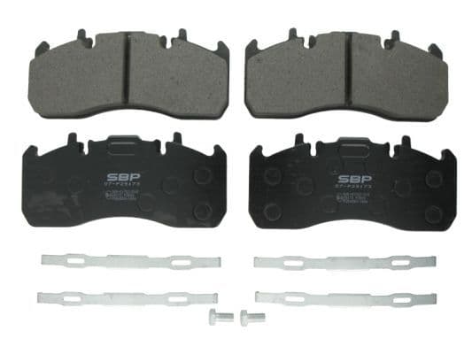 set placute frana,frana disc SBP 07-P29173