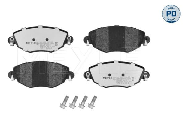 set placute frana,frana disc MEYLE -PD: Advanced performance and design. 025 232 7918/PD