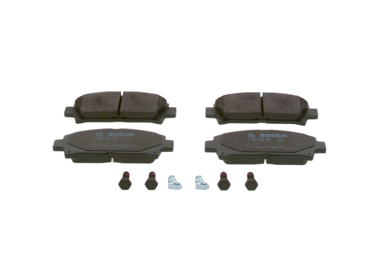set placute frana,frana disc BOSCH 0 986 424 799