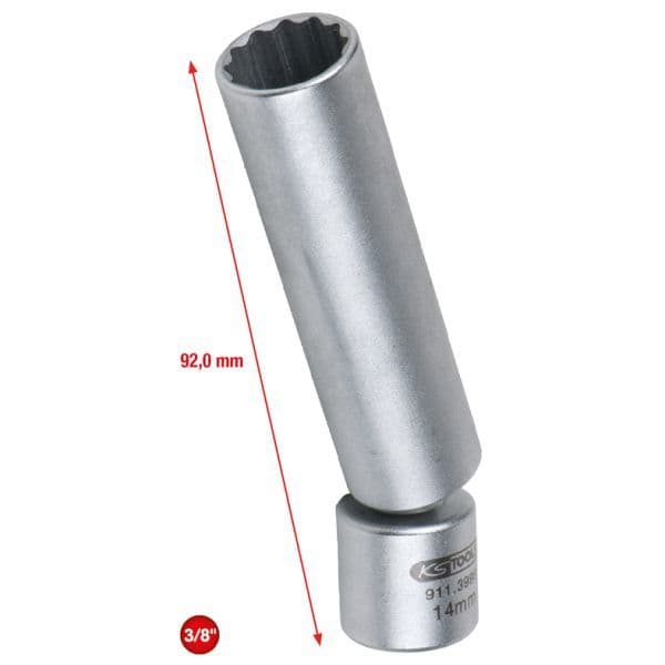 Set chei tubulare, bujie KS TOOLS 911.3999