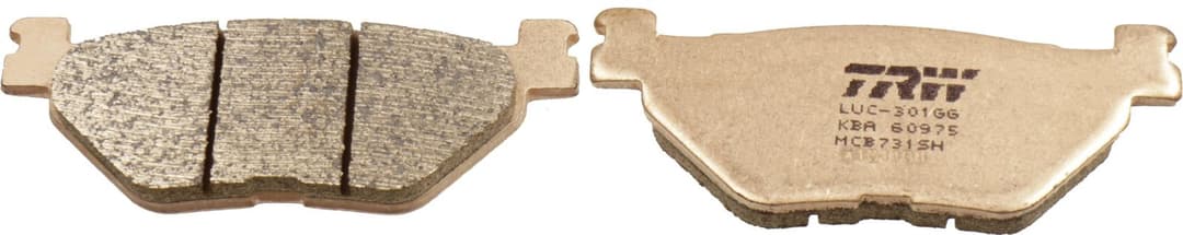 set placute frana,frana disc TRW Sinter Street MCB731SH