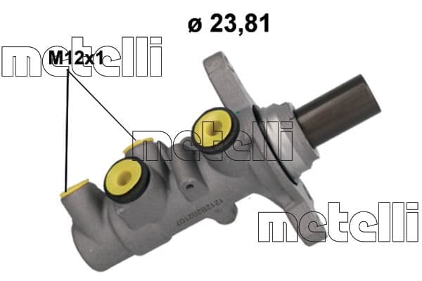 Pompa centrala, frana METELLI 05-1212