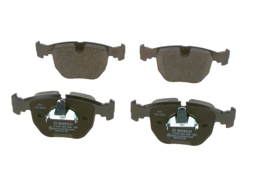 set placute frana,frana disc BOSCH 0 986 494 028