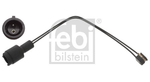 senzor de avertizare,uzura placute de frana FEBI BILSTEIN 02398