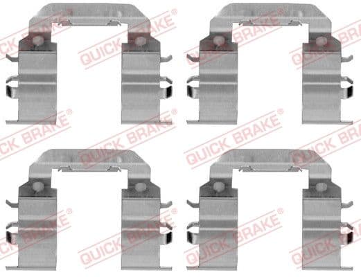 Set accesorii, placute frana QUICK BRAKE 109-1782