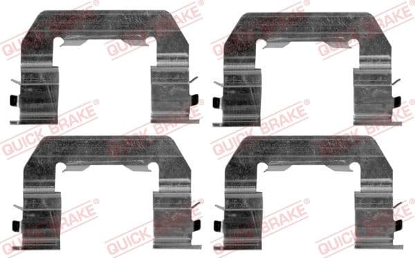 Set accesorii, placute frana QUICK BRAKE 109-1719