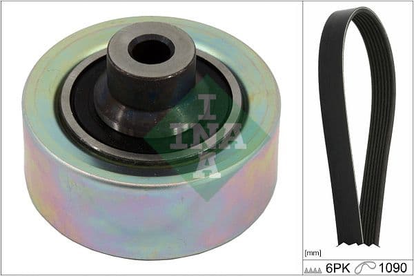 Set curea transmisie cu caneluri Schaeffler INA 529 0403 10