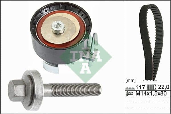 Set curea de distributie Schaeffler INA 530 0605 10