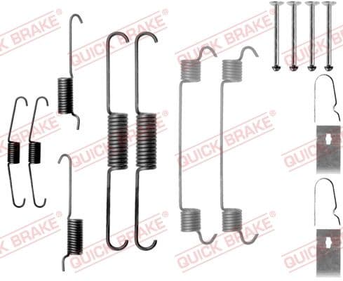 Set accesorii, sabot de frana QUICK BRAKE 105-0803