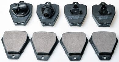 set placute frana,frana disc DENCKERMANN B111226