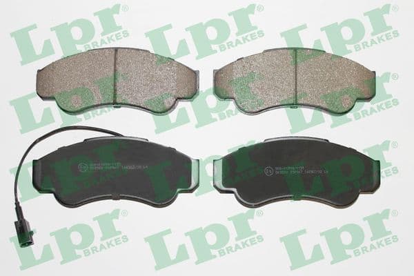 set placute frana,frana disc LPR 05P967