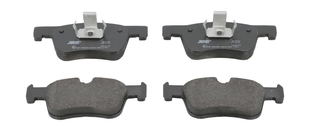 set placute frana,frana disc JURID 573419J