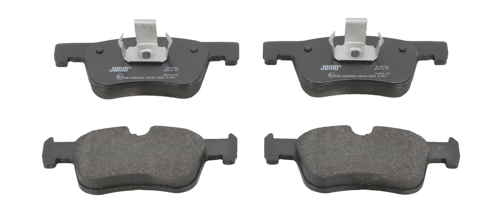 set placute frana,frana disc JURID 573419J