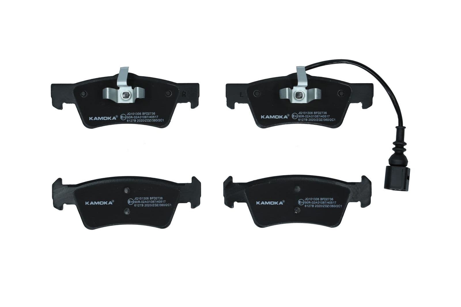 set placute frana,frana disc KAMOKA JQ101306