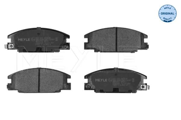 set placute frana,frana disc MEYLE -ORIGINAL: True to OE. 025 215 4316/W