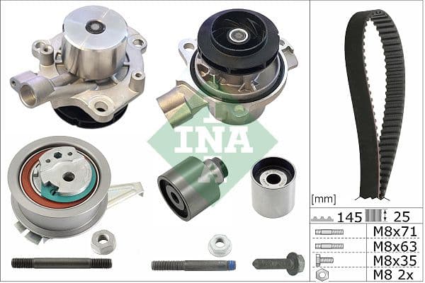 Set pompa apa + curea dintata Schaeffler INA 530 0699 31