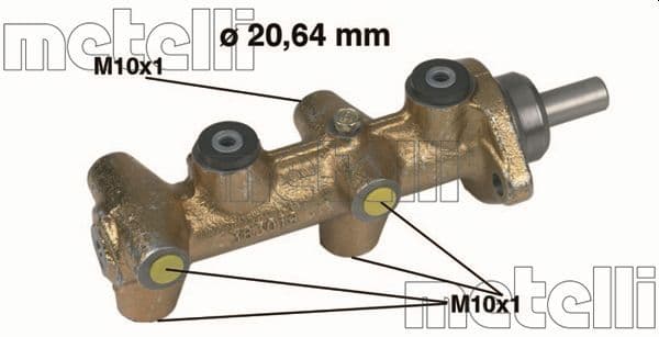 Pompa centrala, frana METELLI 05-0040