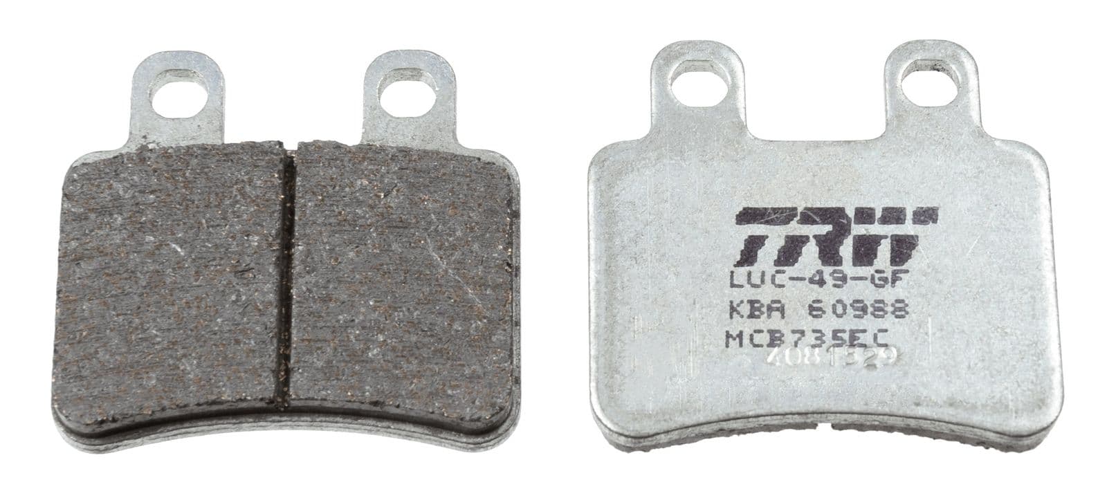 set placute frana,frana disc TRW Organic Eco MCB735EC