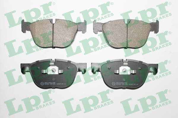 set placute frana,frana disc LPR 05P1496