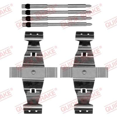 Set accesorii, placute frana QUICK BRAKE 109-0108