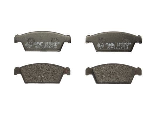 set placute frana,frana disc ABE C10006ABE