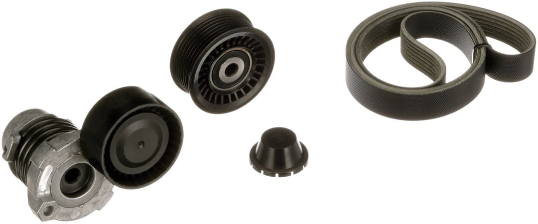 Set curea transmisie cu caneluri GATES Micro-V® K017PK1570