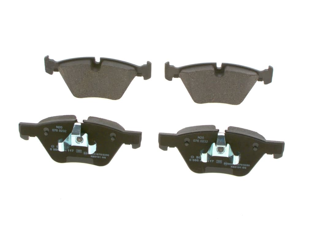 set placute frana,frana disc BOSCH 0 986 494 117
