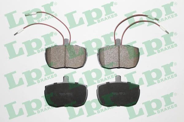 set placute frana,frana disc LPR 05P013