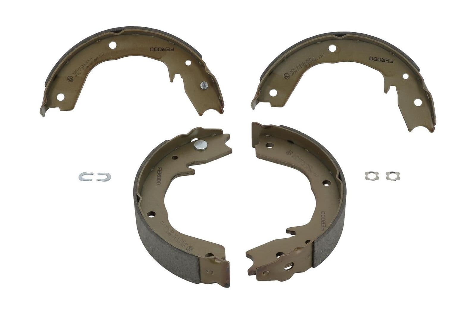 Set saboti frana, frana de mana FERODO PREMIER FSB4027