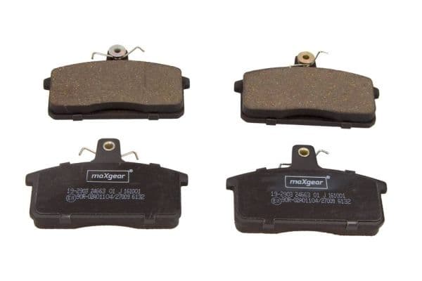 set placute frana,frana disc MAXGEAR 19-2903