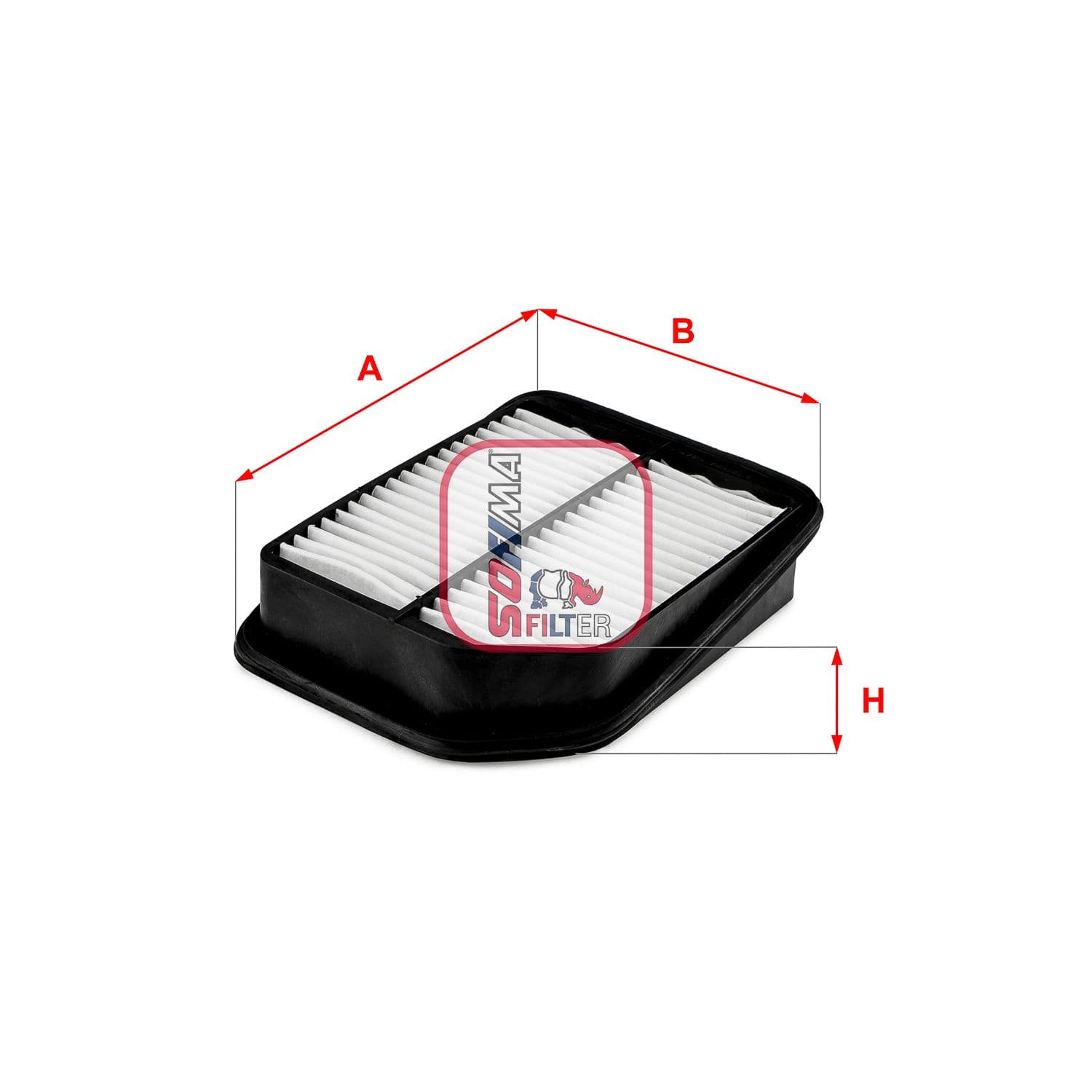 Filtru aer SOFIMA S 3725 A