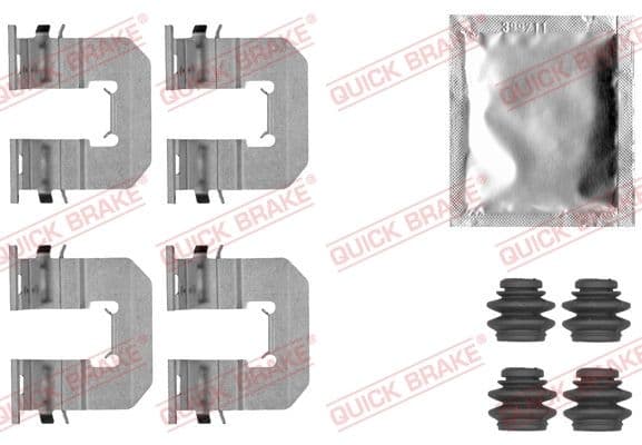 Set accesorii, placute frana QUICK BRAKE 109-1856