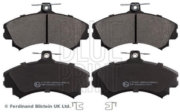 set placute frana,frana disc BLUE PRINT ADC44251