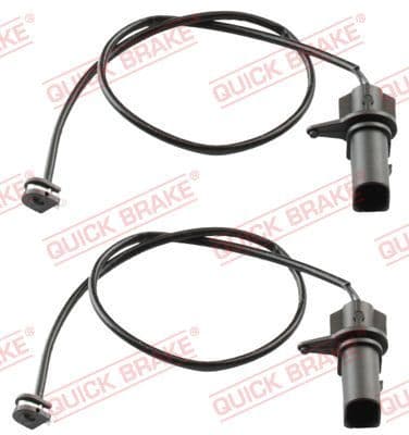 senzor de avertizare,uzura placute de frana QUICK BRAKE WS 0243 A