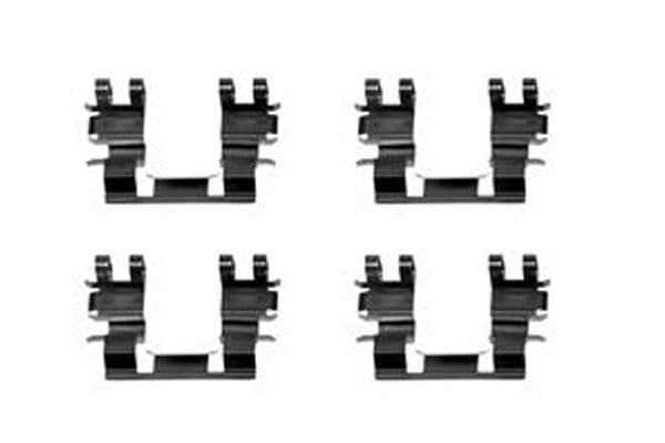 Set accesorii, placute frana TRW PFK265