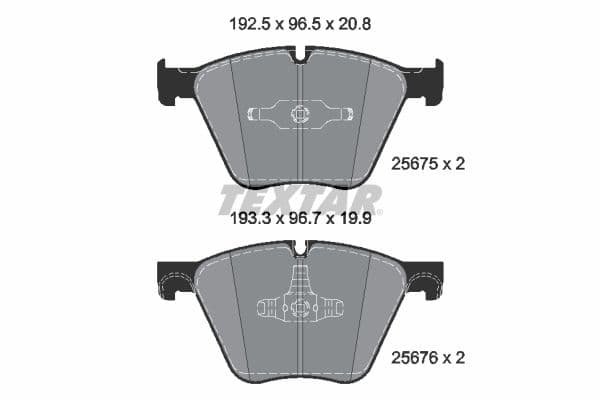 set placute frana,frana disc TEXTAR Q+ 2567501