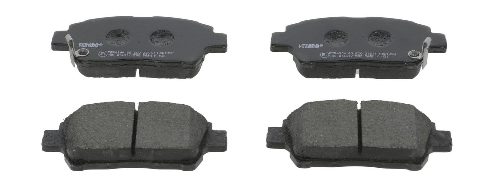 set placute frana,frana disc FERODO FDB1392