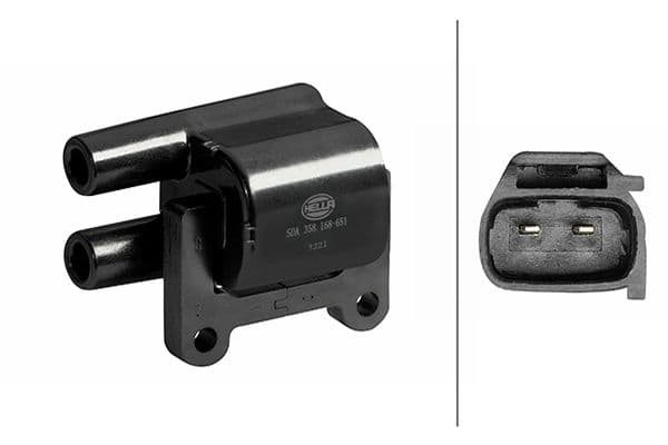 bobina de inductie HELLA 5DA 358 168-651