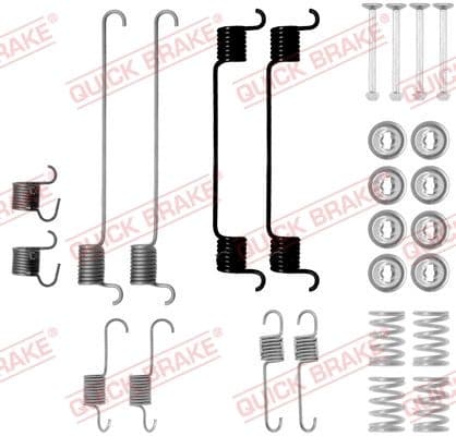 Set accesorii, sabot de frana QUICK BRAKE 105-0802