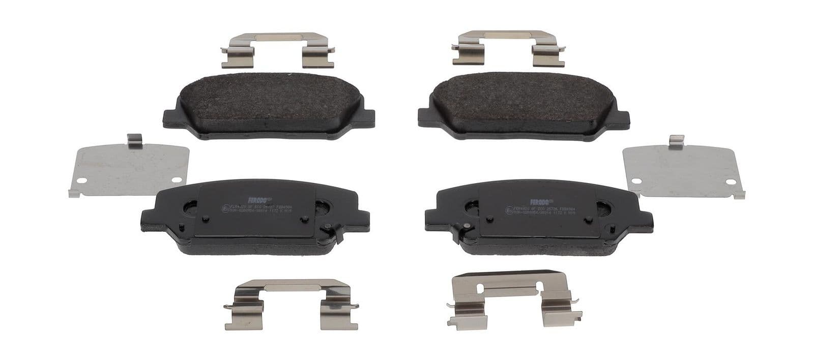 set placute frana,frana disc FERODO FDB4984