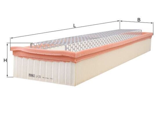 Filtru aer MAHLE LX 335