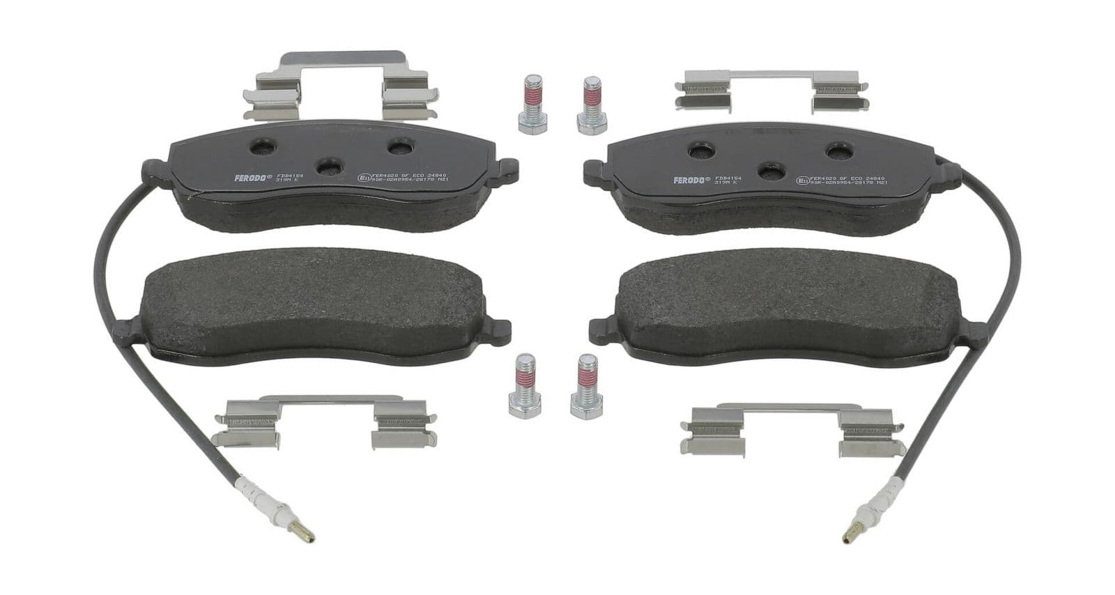 set placute frana,frana disc FERODO FDB4154