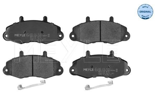 set placute frana,frana disc MEYLE -ORIGINAL: True to OE. 025 214 7018