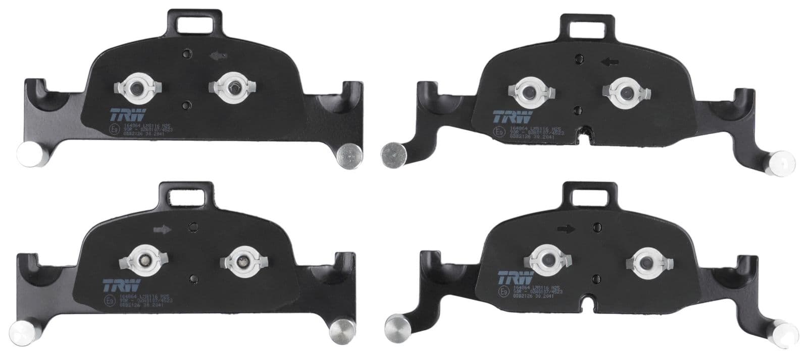 set placute frana,frana disc TRW GDB2126