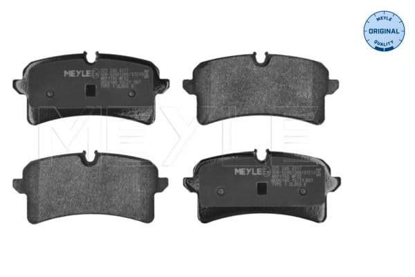 set placute frana,frana disc MEYLE -ORIGINAL: True to OE. 025 246 4317