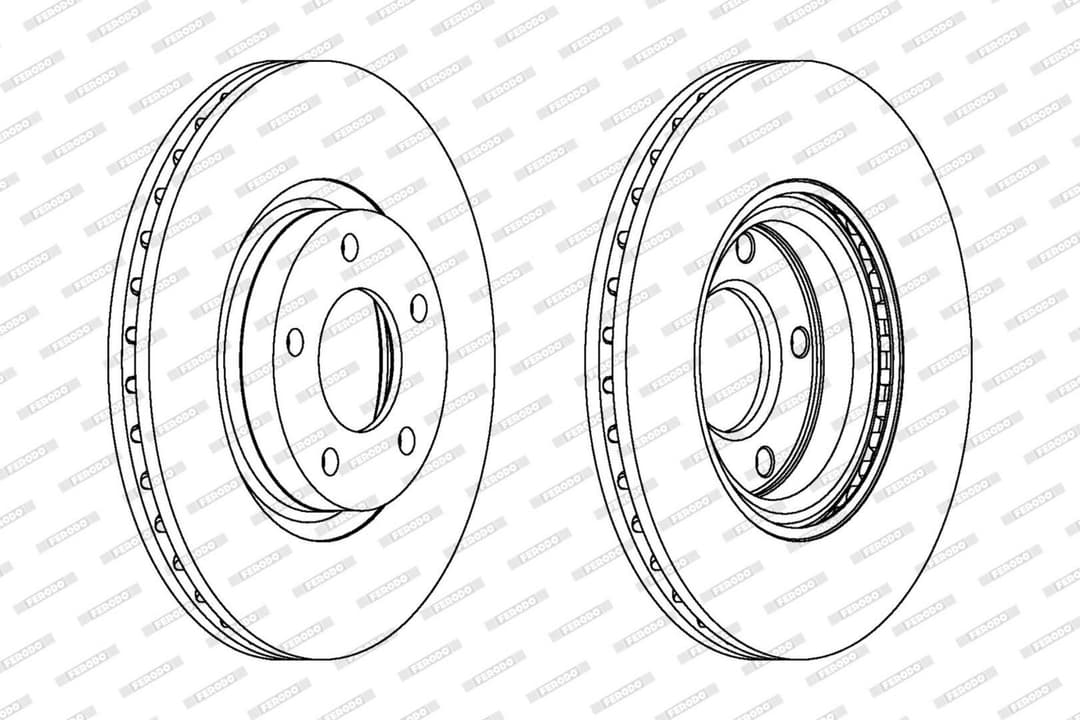 Disc frana FERODO PREMIER High Carbon DDF1312C