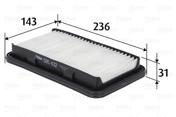 Filtru aer VALEO 585432