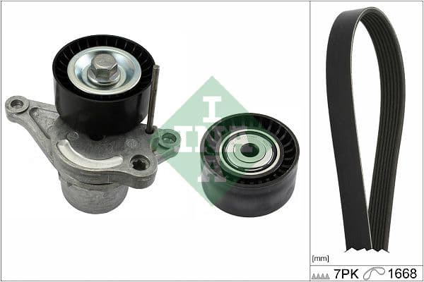 Set curea transmisie cu caneluri Schaeffler INA 529 0356 10