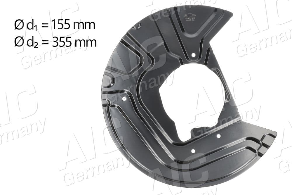 protectie stropire,disc frana AIC Calitatea originală 55909